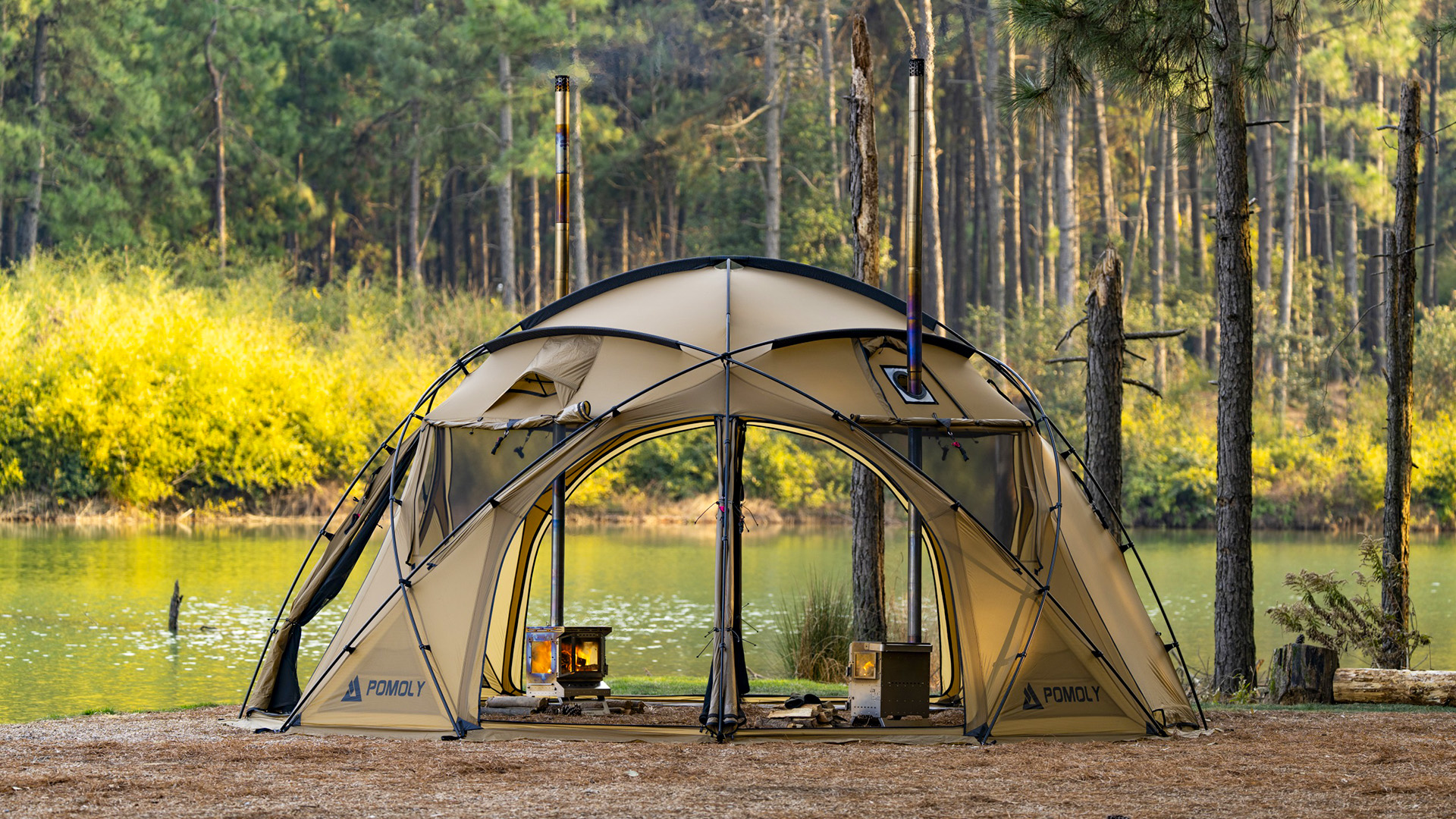 Amazon.com : POMOLY Dome Tent Camping Hot Tent, Sphere X8 Lite Amazon.com : POMOLY Dome Tent Camping Hot Tent, Sphere X8 Lite